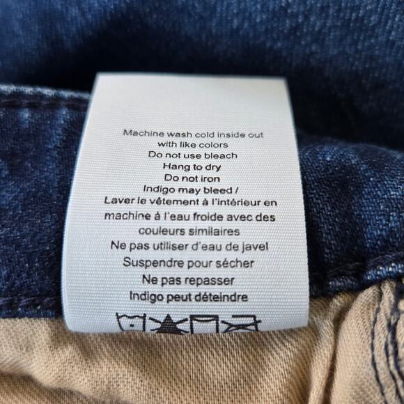 Rag & Bone Dre Slim Boyfriend - Ella Low-Rise Vintage Stretch Jean Size 34 - Picture 12 of 12